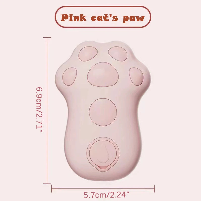Spazzola a vapore FidoZen rosa a forma di zampetta